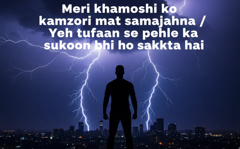 Boys Attitude Shayari in English