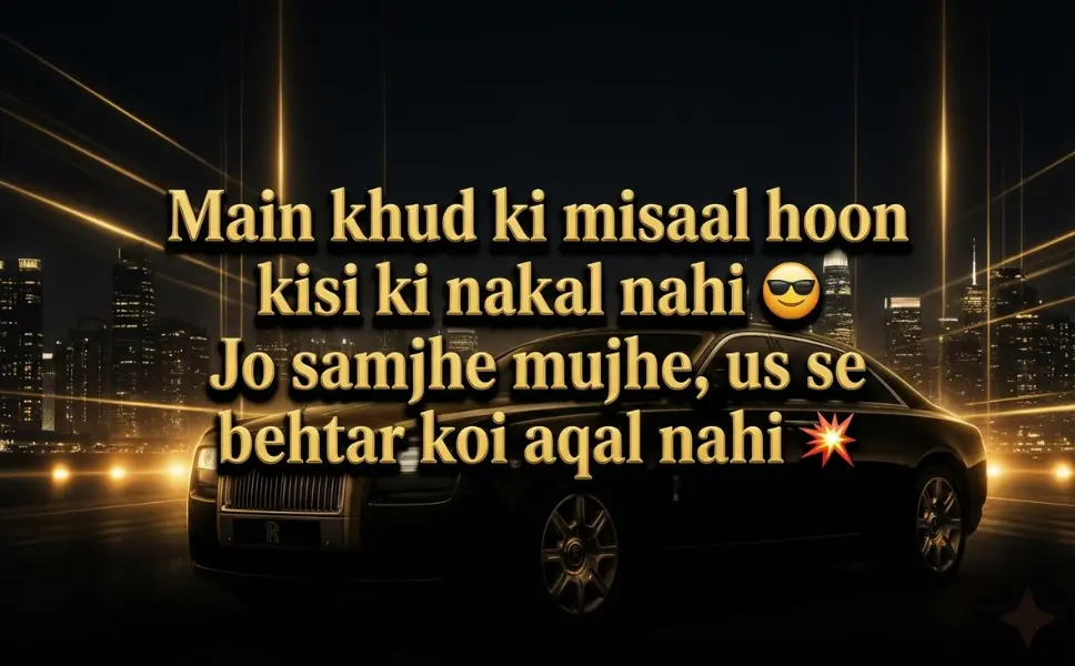 King Attitude Shayari in English