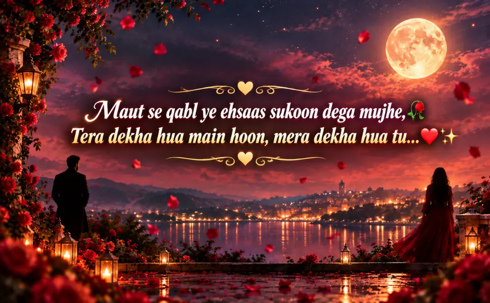 Romantic Love Shayari in English